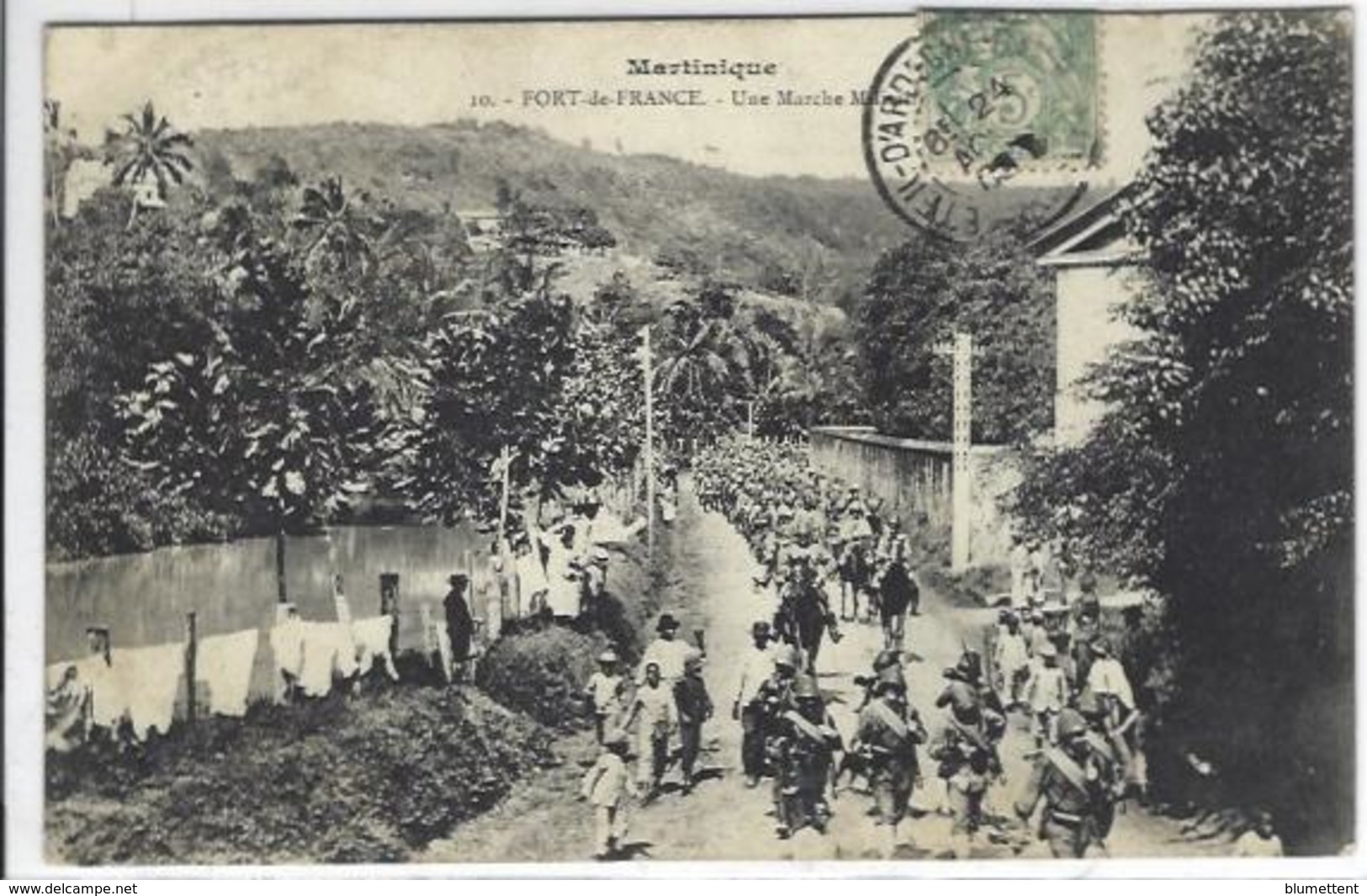 CPA Martinique Fort De France Circulé Métier - Fort De France