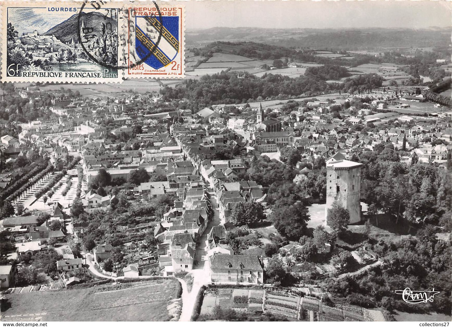 64-ORTHEZ- VUE   AERIENNE - Orthez