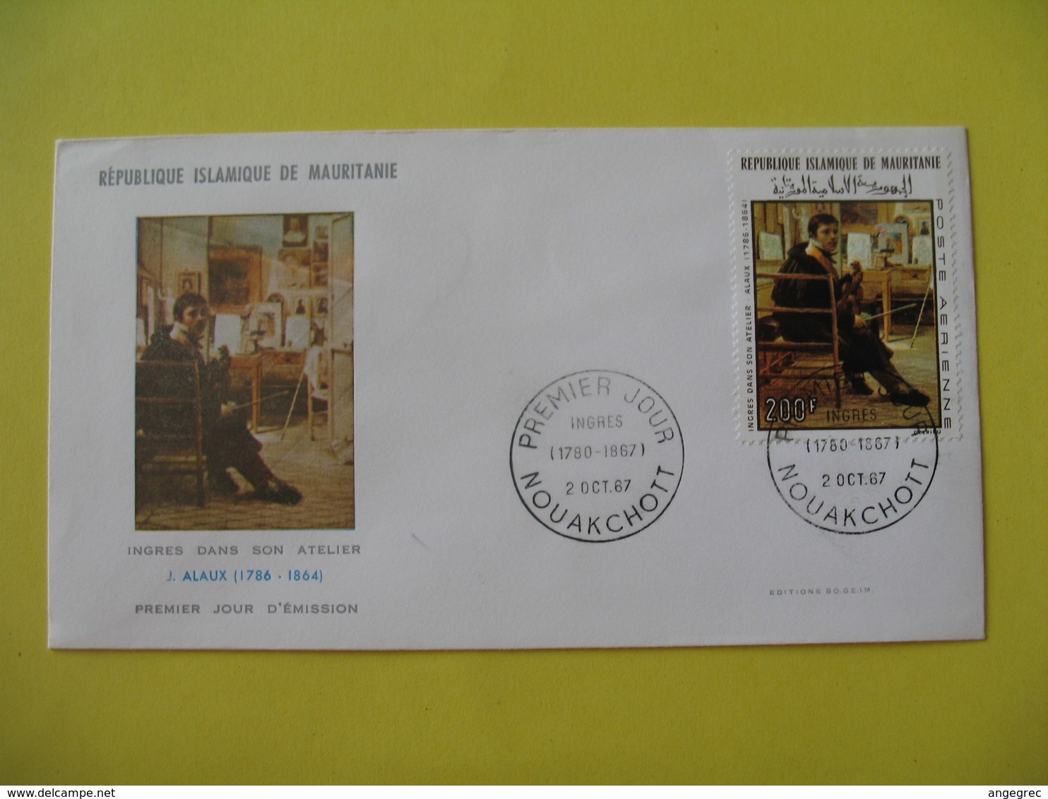 FDC  1967    Mauritanie   -  Nouakchott     à Voir - Mauritanie (1960-...)