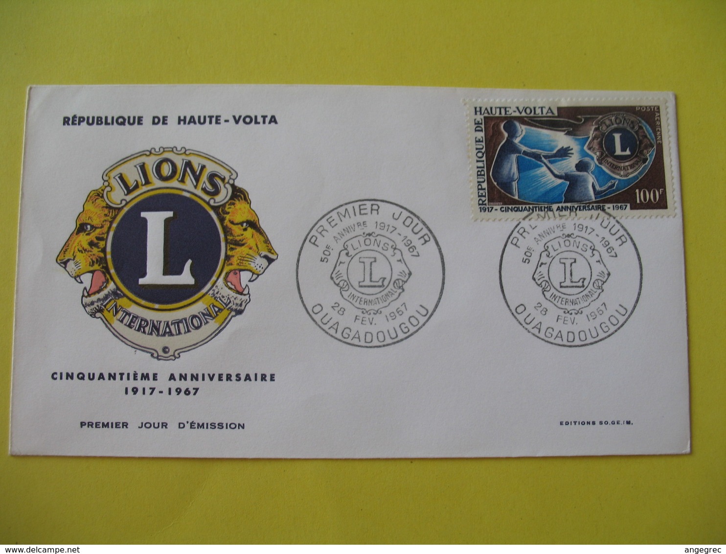 FDC  1967    Haute-Volta   -  Ouagadougou     à Voir - Upper Volta (1958-1984)