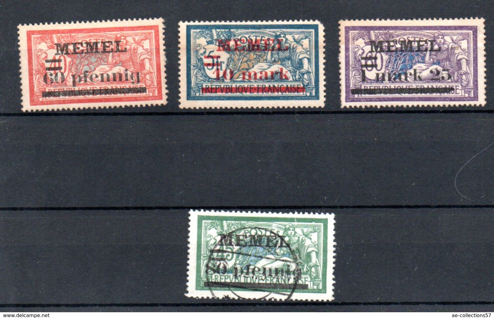 MEMEL / Lot De Timbres Anciens - Used Stamps