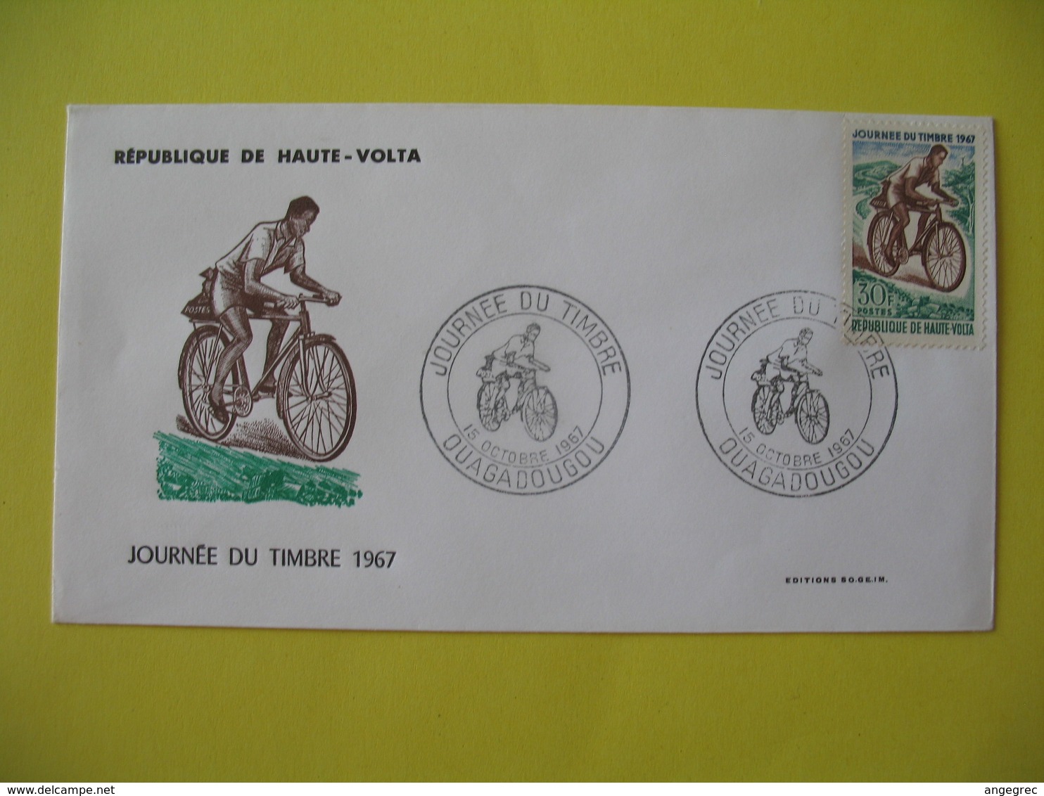 FDC  1967    Haute-Volta   -  Ouagadougou     à Voir - Haute-Volta (1958-1984)