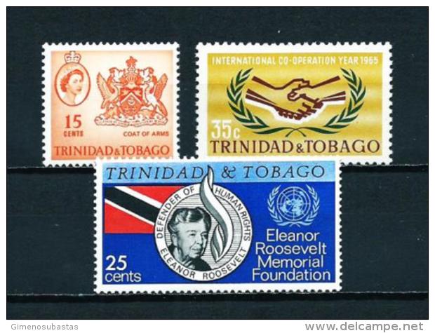 Trinidad Y Tobago  N&ordm; Yvert  203/5  En Nuevo - Trinidad Y Tobago (1962-...)