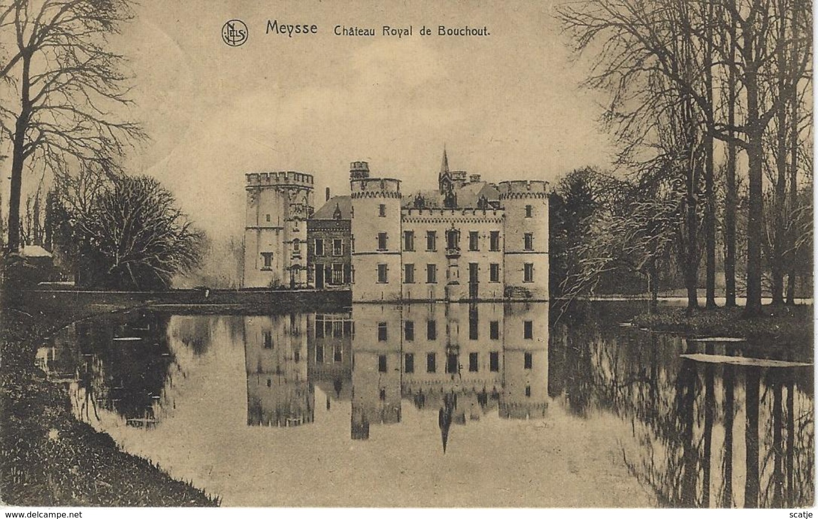 Meysse    Château Royal De Bouchout.    -    1927   Naar   Liège - Meise