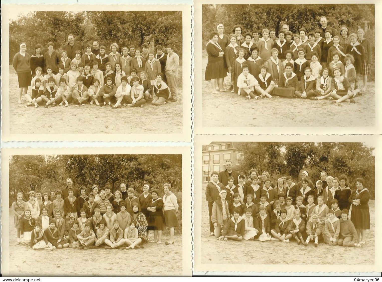 -  ** 10 X FOTO  - Verbond LIMBURG     ** --""Scouts  Of  Andere Jeugdgroep ""22/08/1963. - Andere & Zonder Classificatie