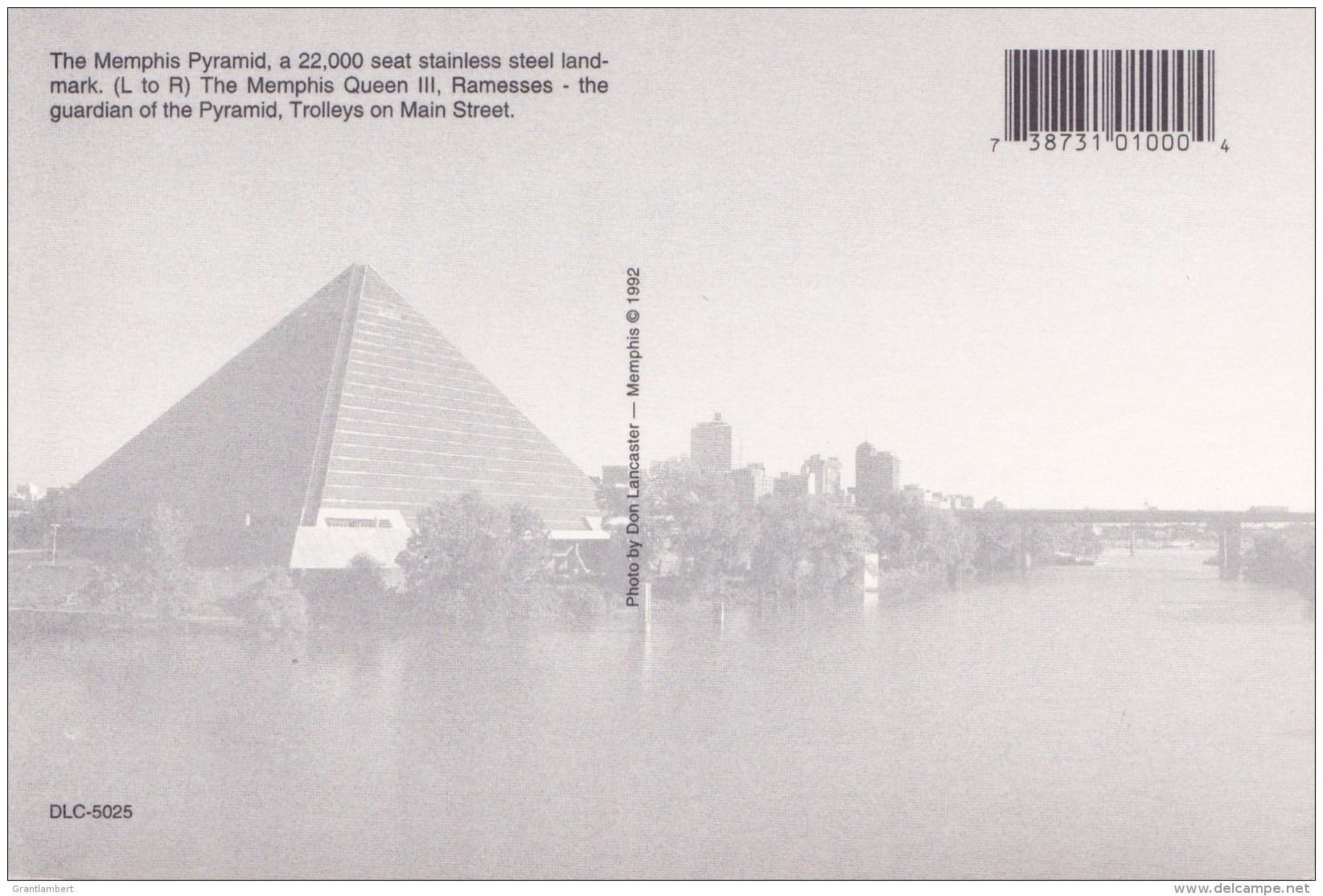 The Memphis Pyramid, Tennessee, Unused - Memphis