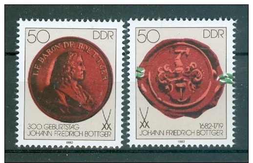 DDR - Einzelmarken Mi-Nr. 2671 - 2672 Aus Block 65 Postfrisch - Unused Stamps