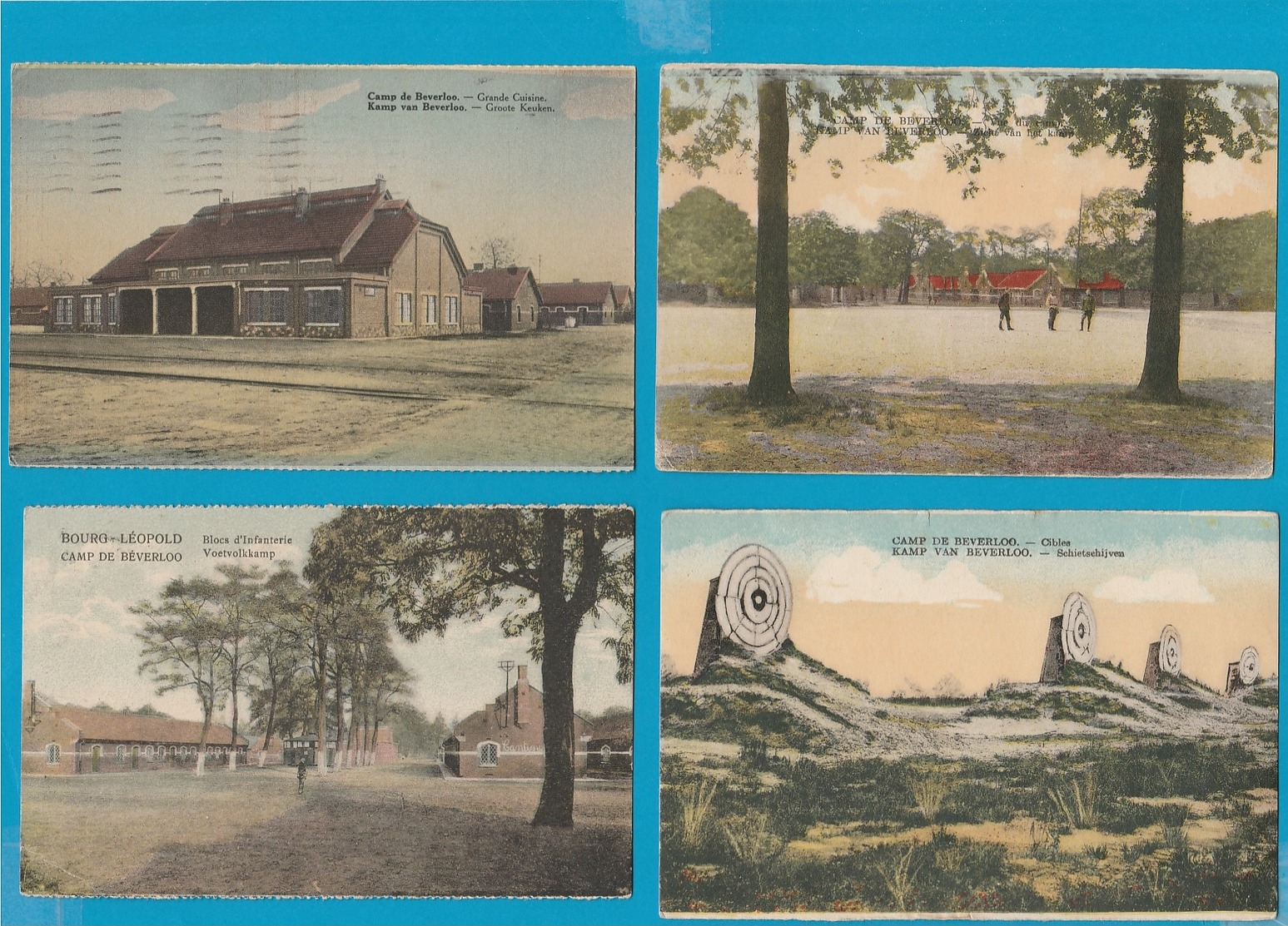 BELGIË Lot van 50 oude Postkaarten (Camp van Beverlo)