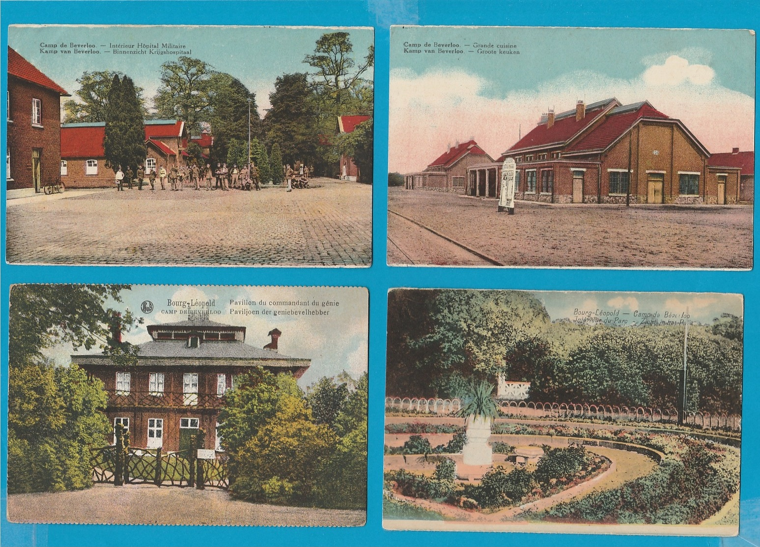 BELGIË Lot van 50 oude Postkaarten (Camp van Beverlo)