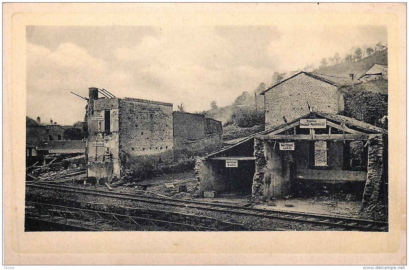 France - Guerre 14/18 - 55 - Station - Deutsch - Montmedy - Montmedy