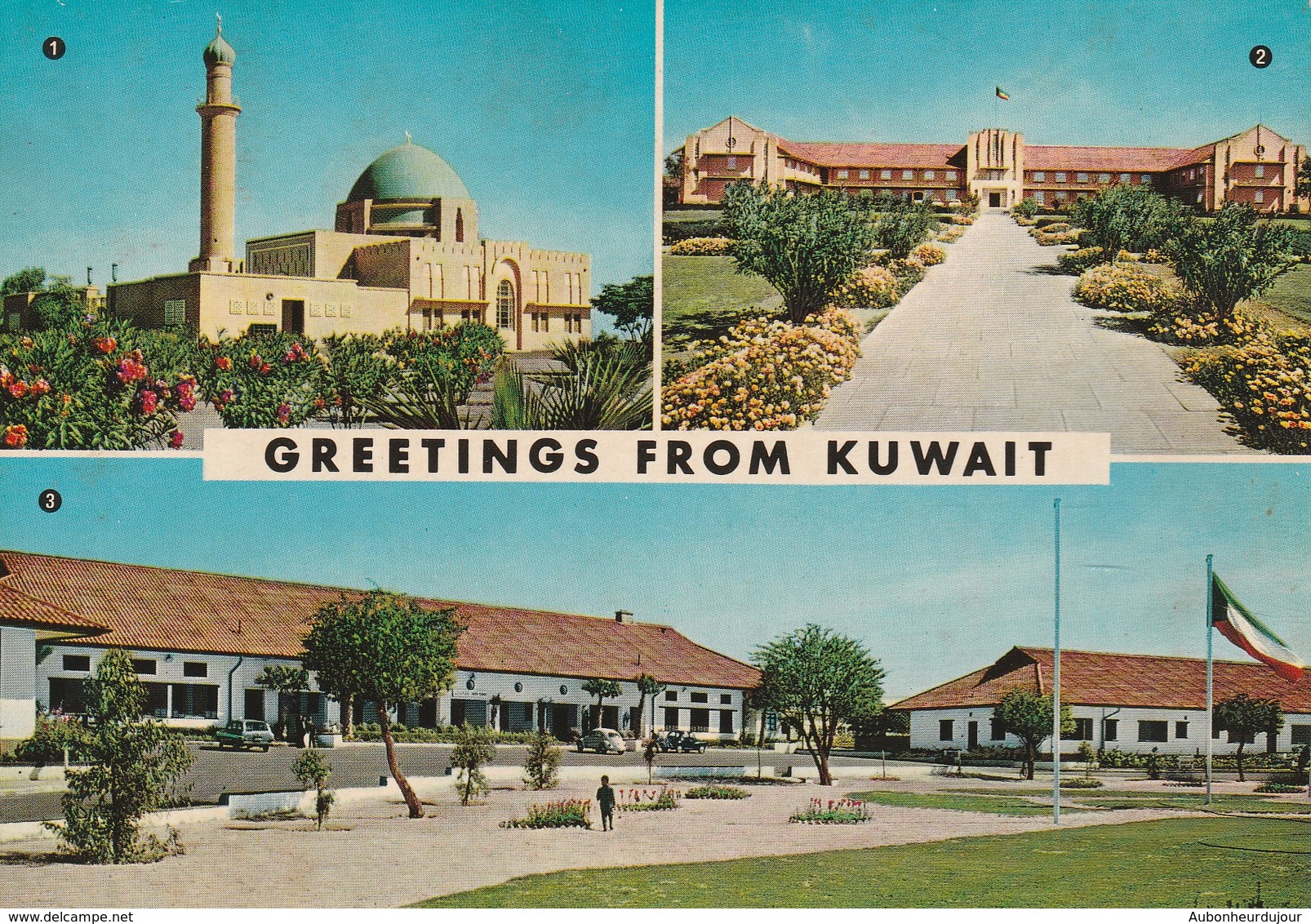 KUWAIT GREETINGS FROM KUWAIT 180H - Koeweit