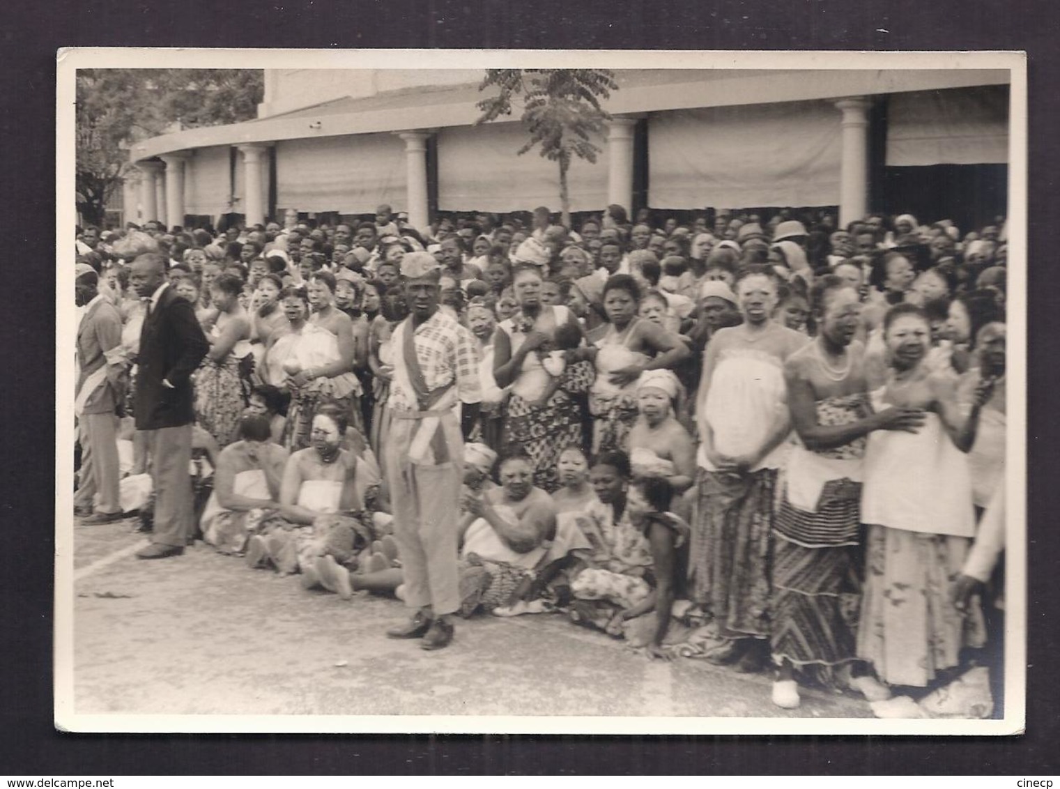 CPSM PHOTO CONGO - Ex ZAÏRE - ELISABETHVILLE - LUBUMBASHI - Fête Organisée En L'honneur Du Retour Mr Stombé De Bruxelles - Lubumbashi