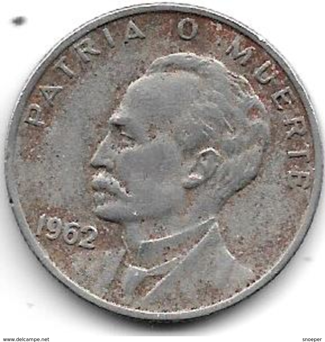 Cuba 20 Centavos 1962  Km 31 - Cuba