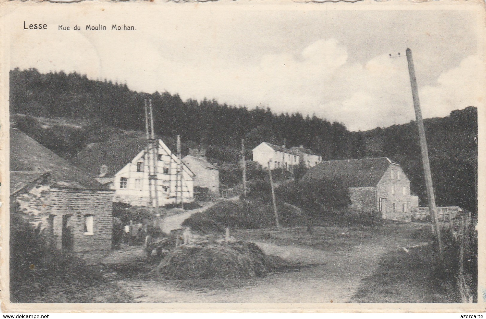 Lesse ,( Redu) ,  Rue Du Moulin Molhan - Libin