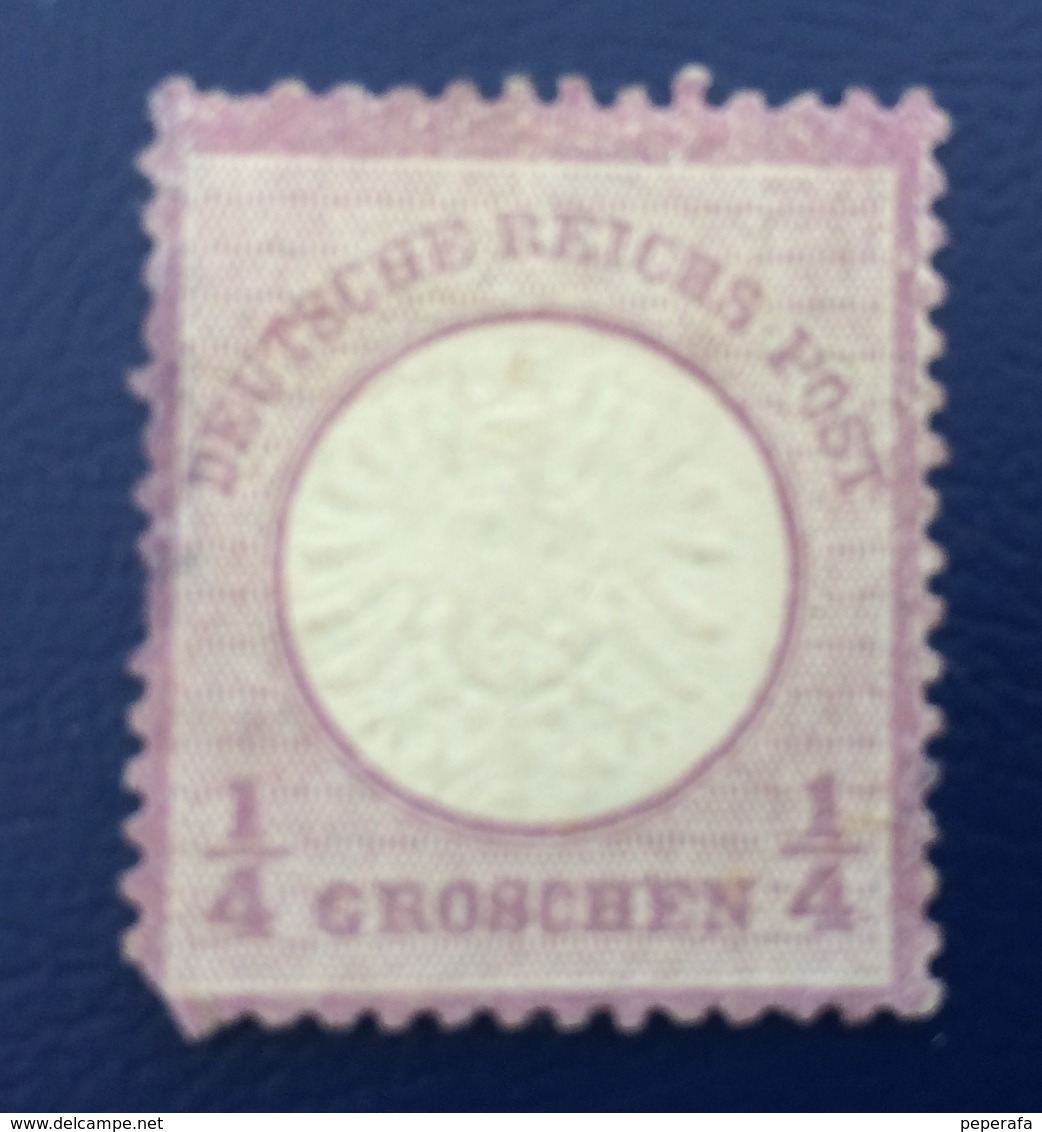 ALLEMAGNE GERMANY ALEMANIA DEUTSCHES REICH N° 1, Cat. 250 Eur - Unused Stamps
