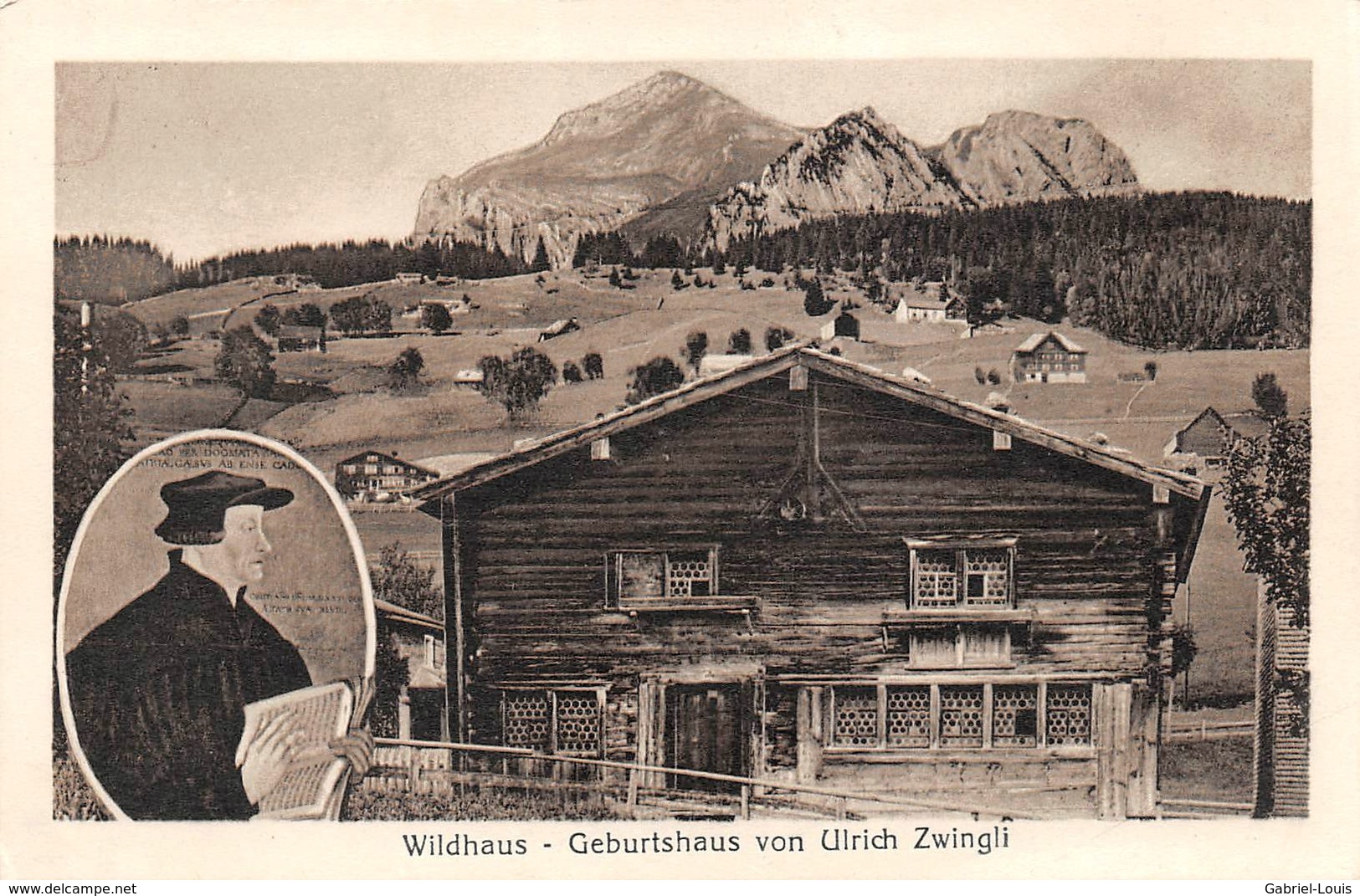 Wildhaus - Geburtshaus Von Ulrich Zwingli - Non Circulé - Wil