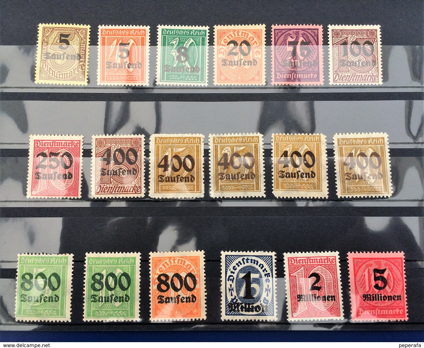 ALLEMAGNE GERMANY ALEMANIA DEUTSCHES REICH, COLLECTION, LOT 13 - Unused Stamps