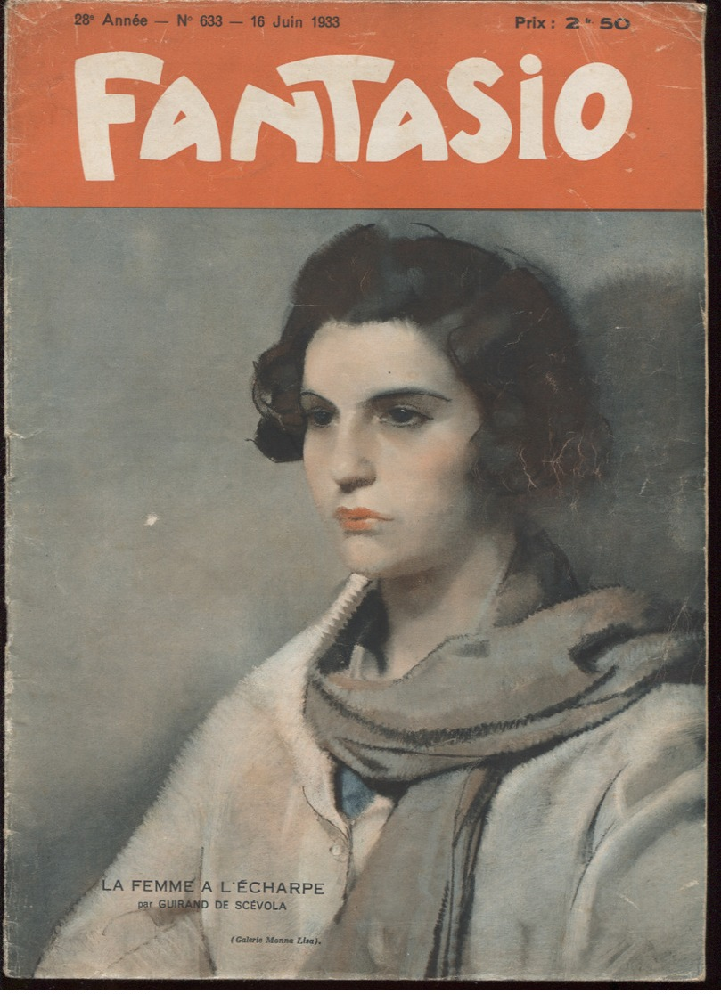 Fantasio N° 633 Juin 1933 Port Fr 3,12 € - 1900 - 1949
