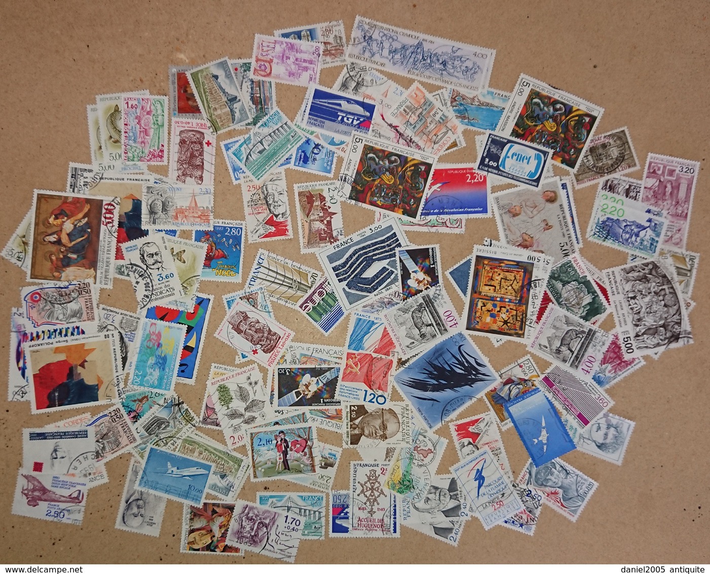 FRANCE - Lot De 1000 Timbres  Français   (voir Photos) - Kilowaar (min. 1000 Zegels)