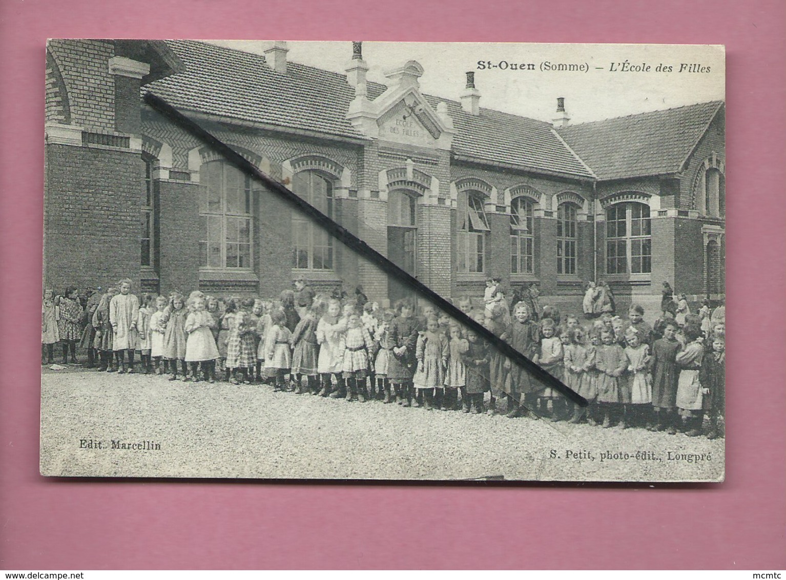 CPA  - Saint Ouen -(Somme) - L'Ecole Des Filles - Saint Ouen