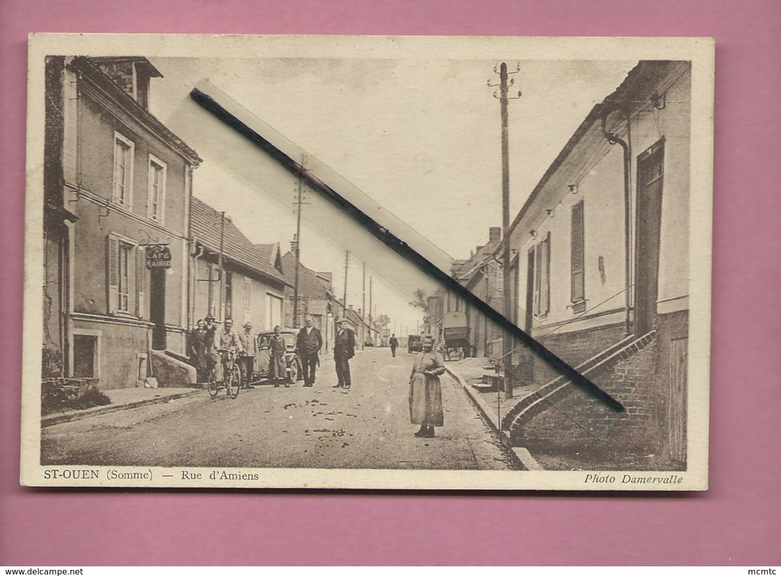 CPA  - St Ouen -(Somme) - Rue D'Amiens - Saint Ouen