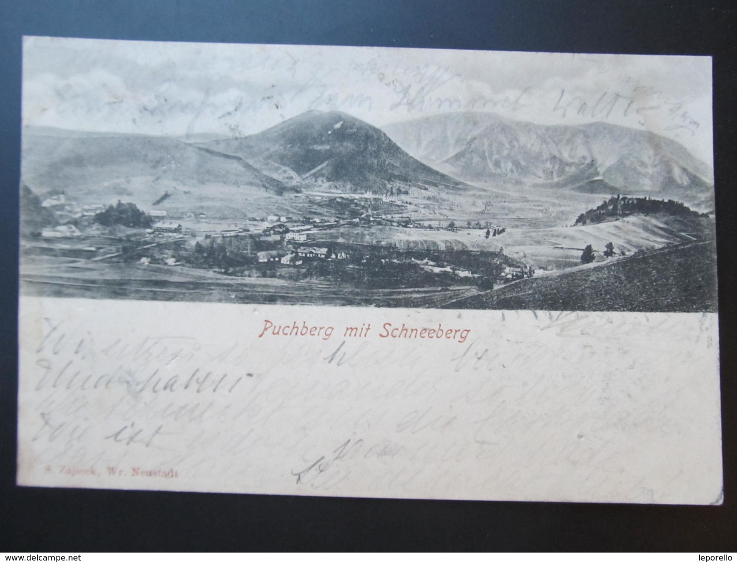 AK PUCHBERG Am Schneeberg 1902 ///  D*32969 - Schneeberggebiet