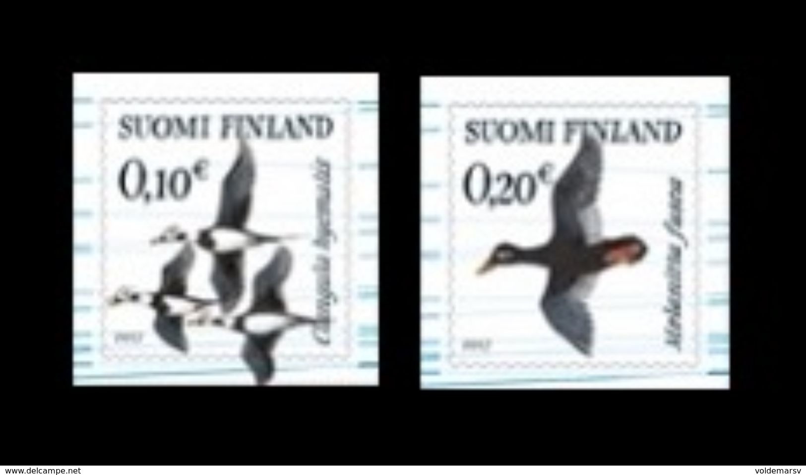 Finland 2017 Mih. 2508/09 Fauna. Migratory Birds Nest In The Arctic MNH ** - Unused Stamps