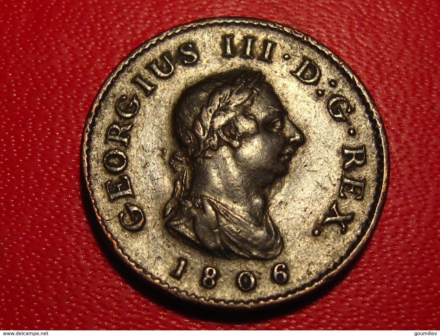 Royaume-Uni - UK - Farthing 1806 George III - Frappe Monnaie 8537 - A. 1 Farthing