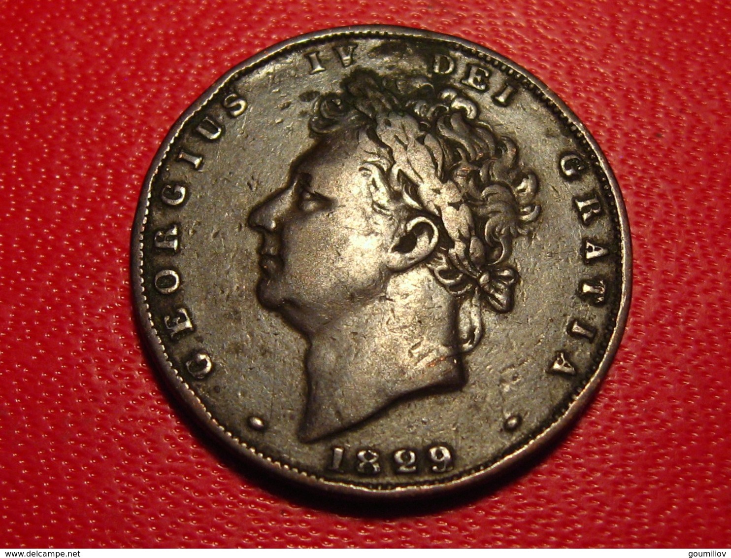 Royaume-Uni - UK - Farthing 1829 George IV 8546 - B. 1 Farthing