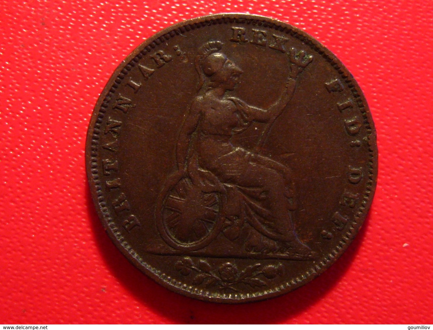 Royaume-Uni - UK - Farthing 1829 George IV 8546 - B. 1 Farthing