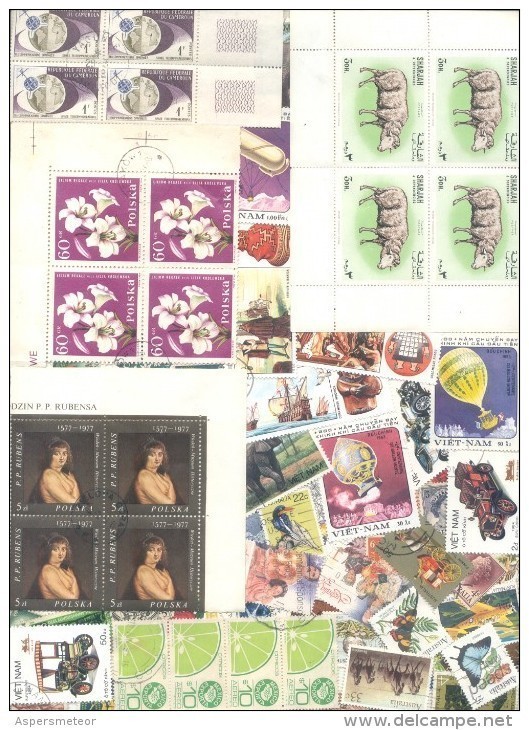 5000 STAMPS TIMBRES ZEGELS BOLLI ESTAMPILLAS SELOS SELLOS  USADAS Y NUEVAS - Kilowaar (min. 1000 Zegels)