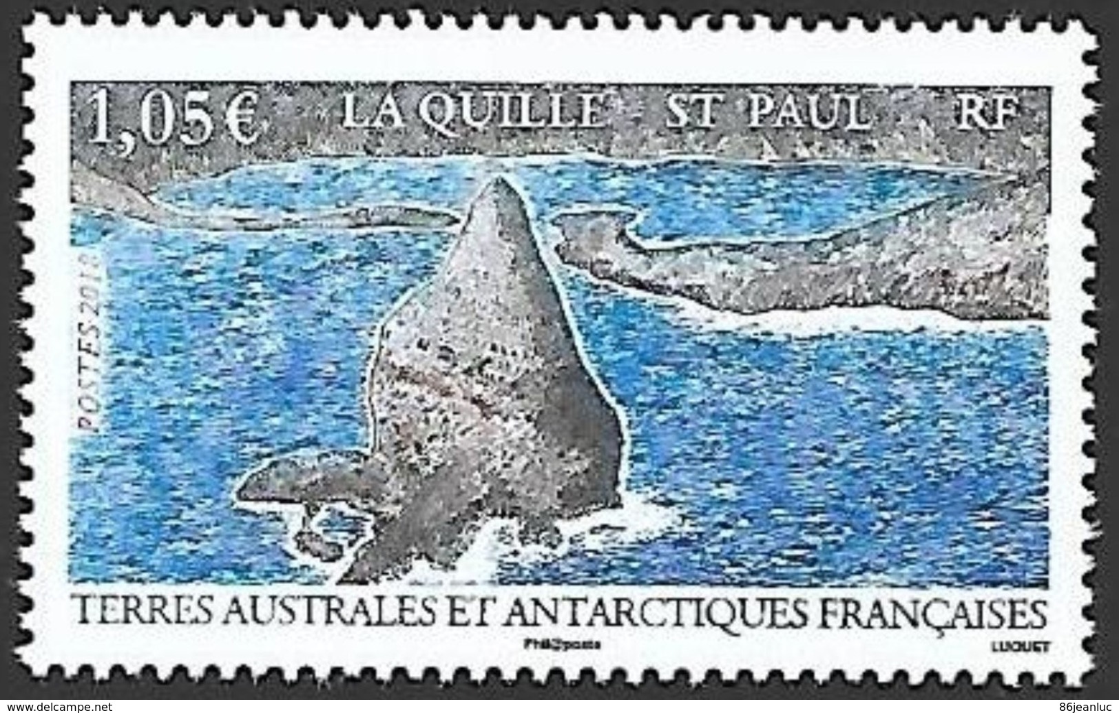 TAAF 2018 : "La Quille - Saint Paul " - Neuf ** - - Unused Stamps