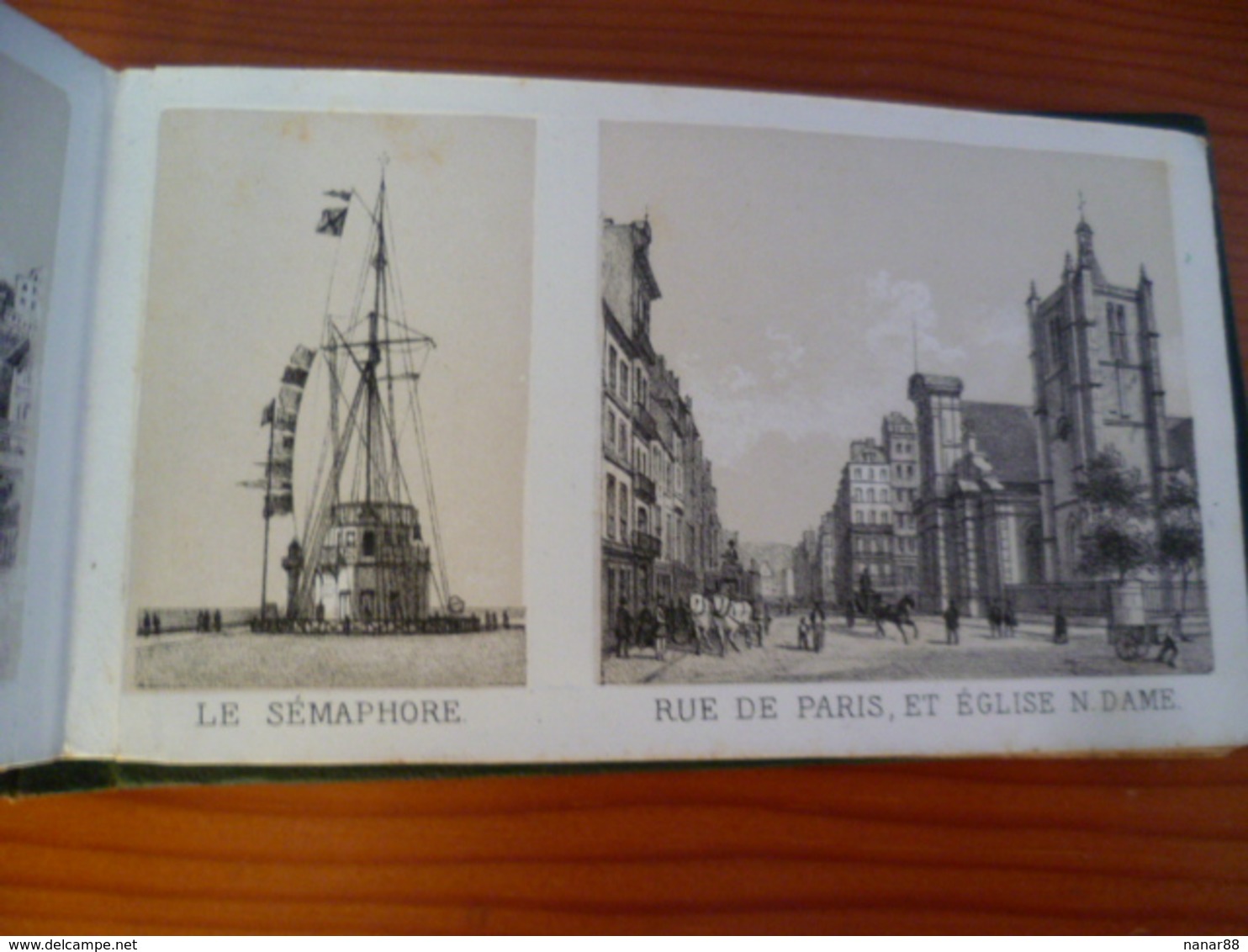 Album collector de 20 illustrations ASSELINEAU - LE HAVRE - RARE ET SUPERBE