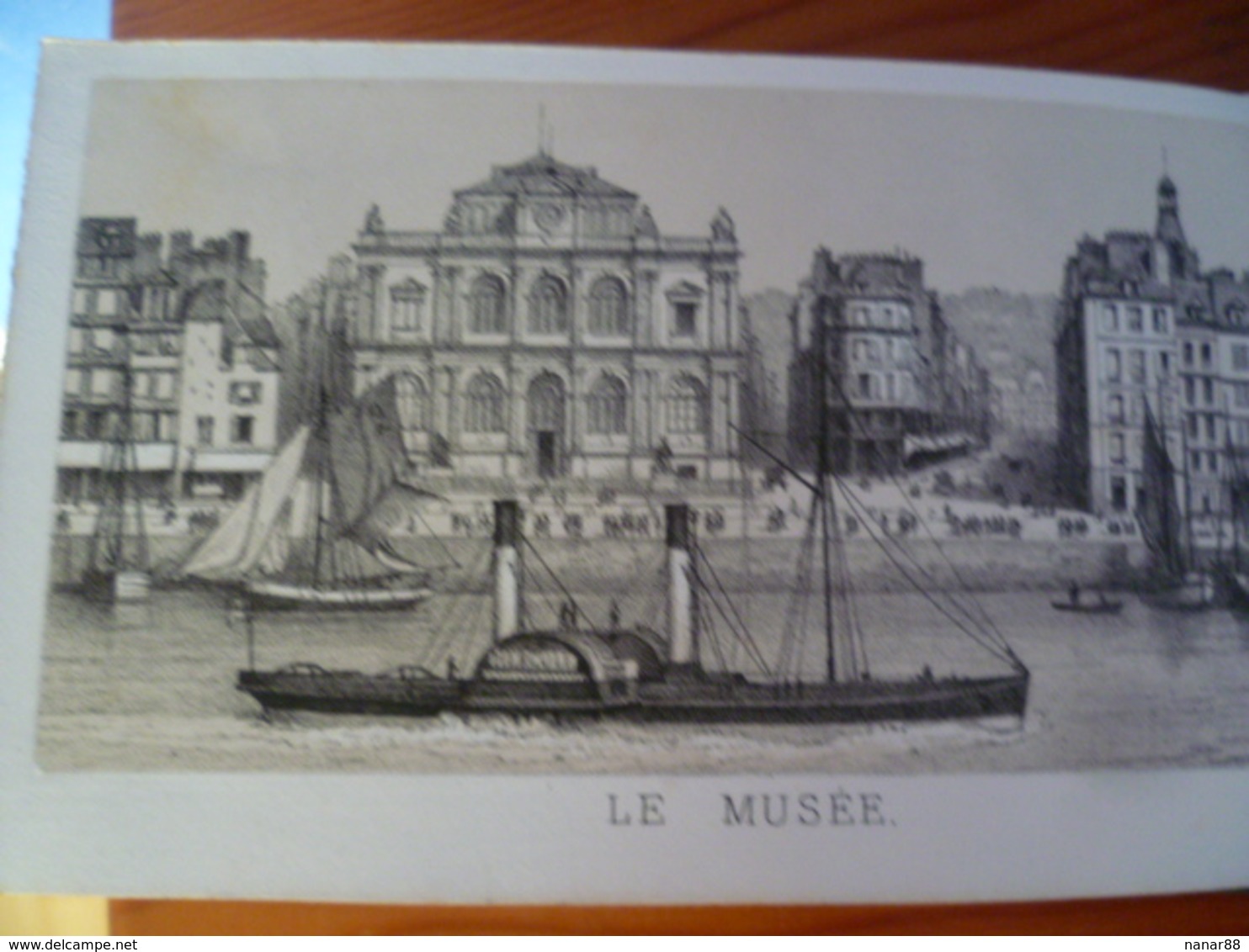 Album collector de 20 illustrations ASSELINEAU - LE HAVRE - RARE ET SUPERBE