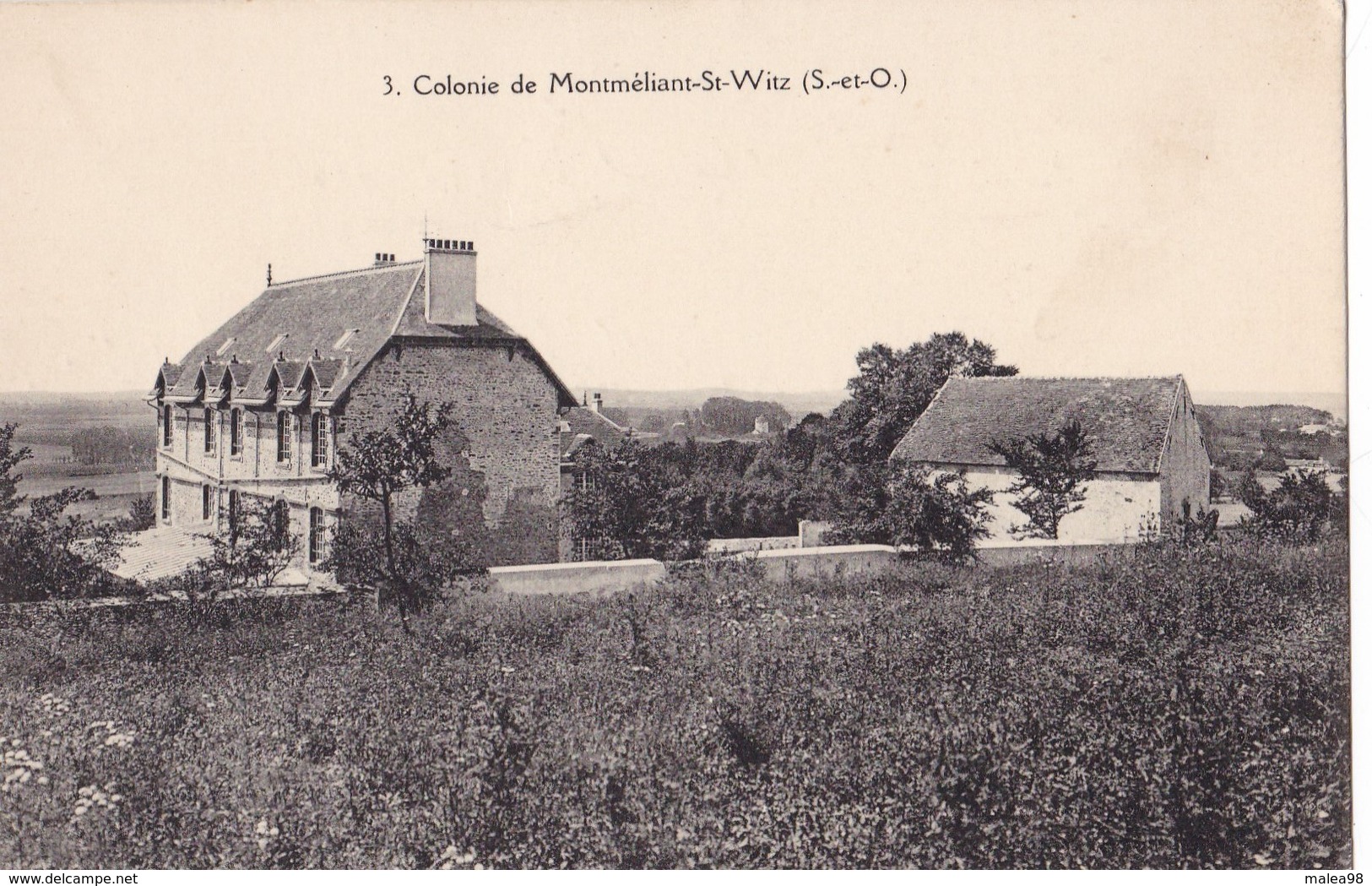 COLONIE DE MONTMELIAN -  ST  WITZ  1923  ,,,,,  TBE - Saint-Witz