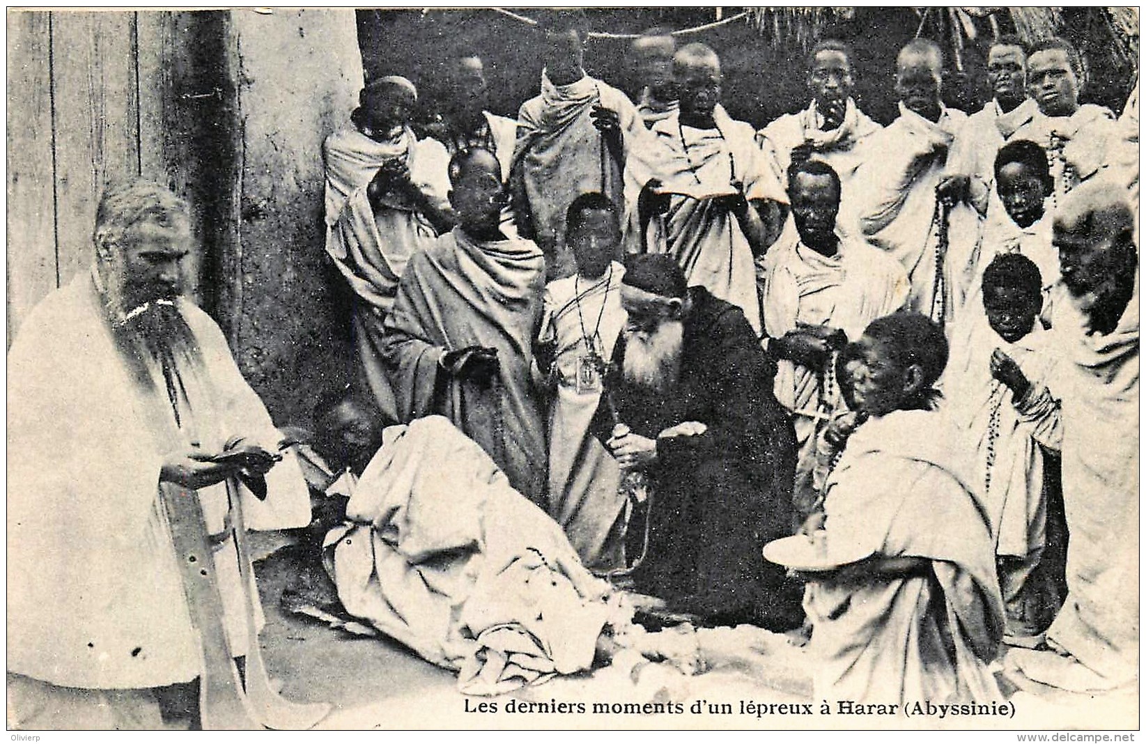 Abyssinie - Éthiopie - Harar - Les Derniers Moments D' Un Lépreux - Ethiopie