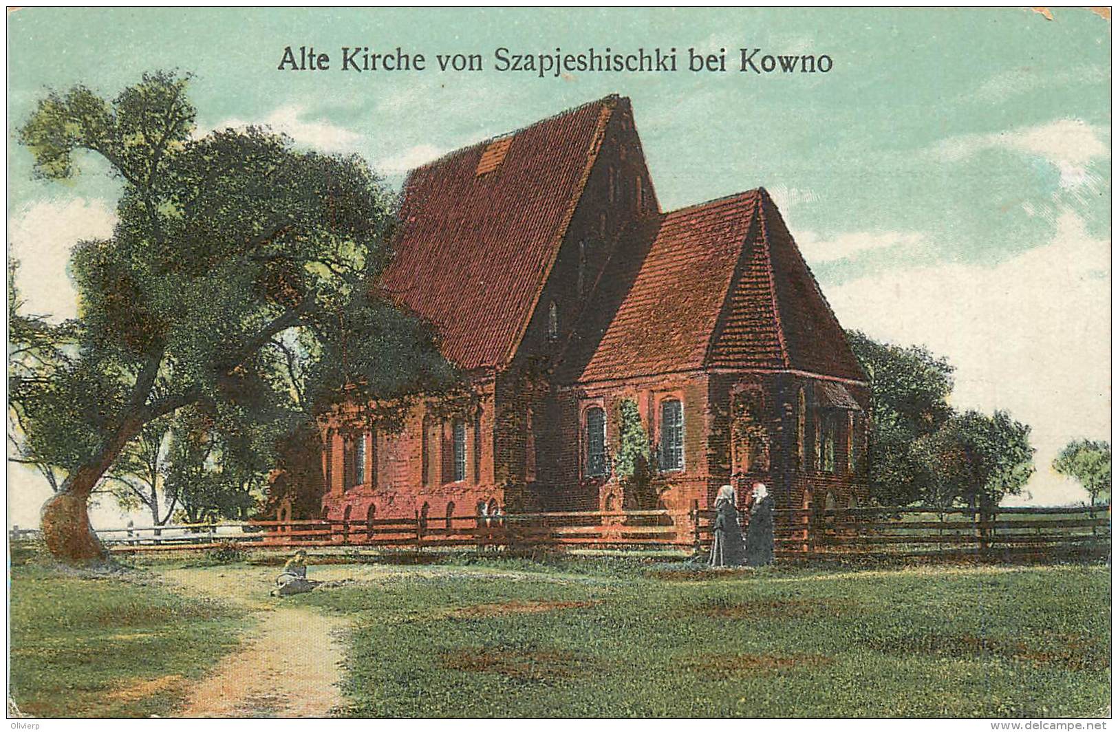 Lituanie - Kowno - Kaunas - Alte Kirche Von Szapjeshischki Bei Kowno - Lituanie