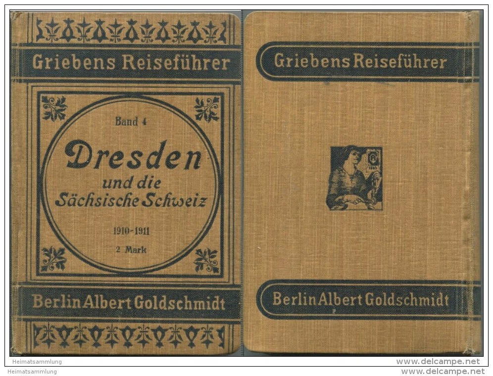 Dresden Und Die Sächsische Schweiz - 25. Auflage 1910 / 1911 - 246 Seiten Plus Werbung - Sajonía