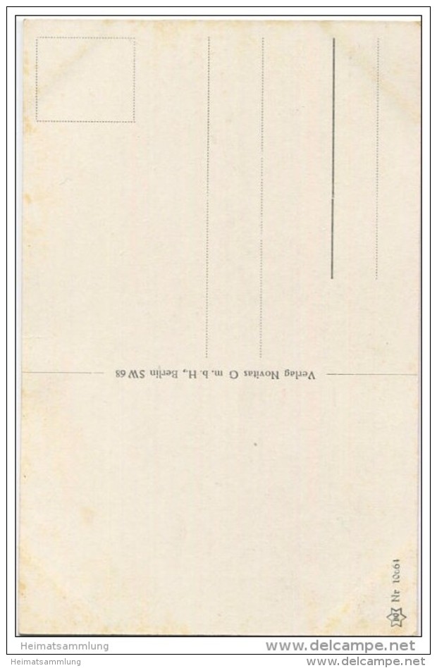 Kleines Mädchen Mit Mütze Und Blumen - Ludwig Knoefel - Verlag Novitas GmbH Berlin Nr. 10664 - Knoefel, Ludwig