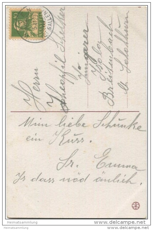 Kleines Kind Mit Blumen - Ludwig Knoefel - Verlag Novitas GmbH Berlin Gel. 1923 - Knoefel, Ludwig