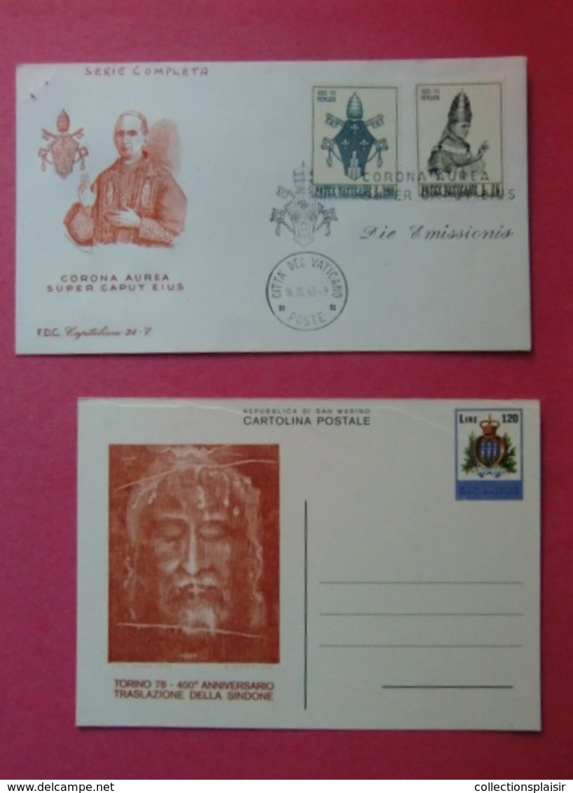 LIQUIDATION EXCEPTIONNELLE COLLECTION FDC ENTIERS POSTAUX CARTES MAX MAJORITE FRANCE A VOIR ABSOLUMENT