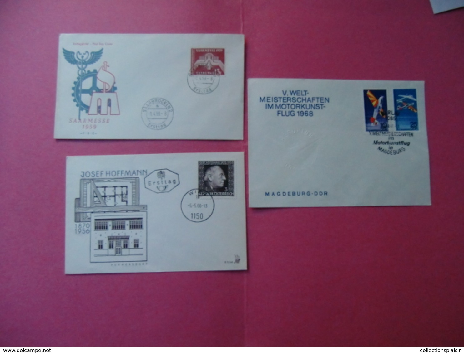 LIQUIDATION EXCEPTIONNELLE COLLECTION FDC ENTIERS POSTAUX CARTES MAX MAJORITE FRANCE A VOIR ABSOLUMENT