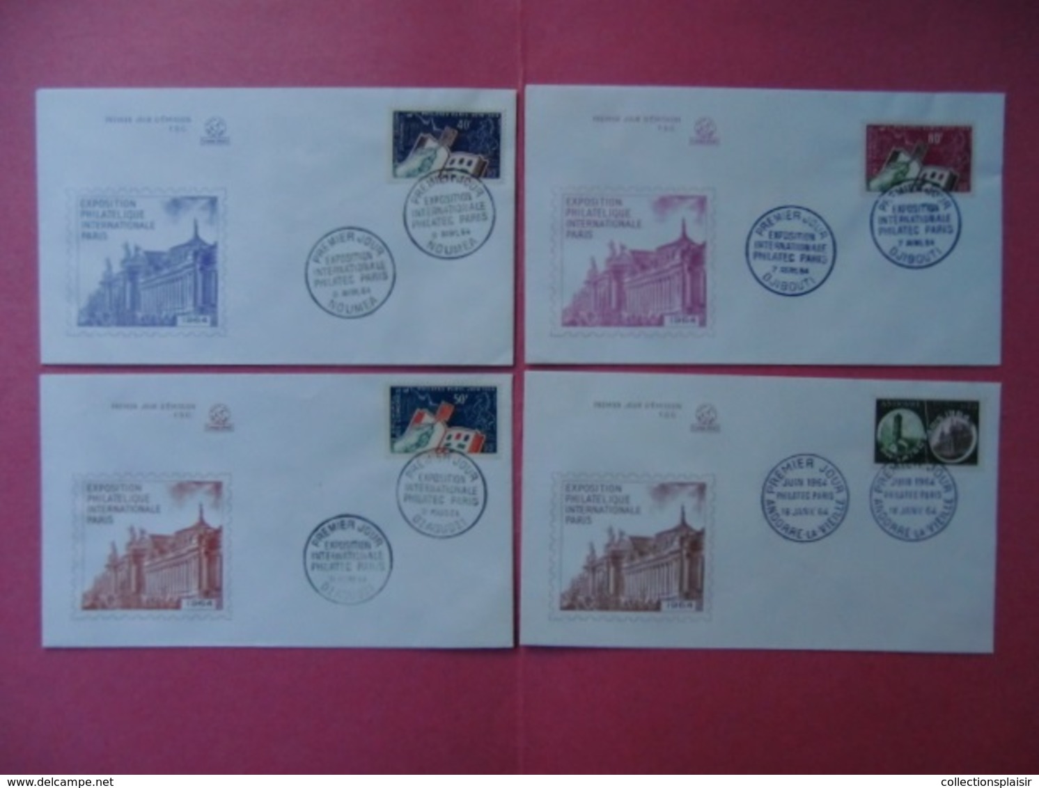 LIQUIDATION EXCEPTIONNELLE COLLECTION FDC ENTIERS POSTAUX CARTES MAX MAJORITE FRANCE A VOIR ABSOLUMENT