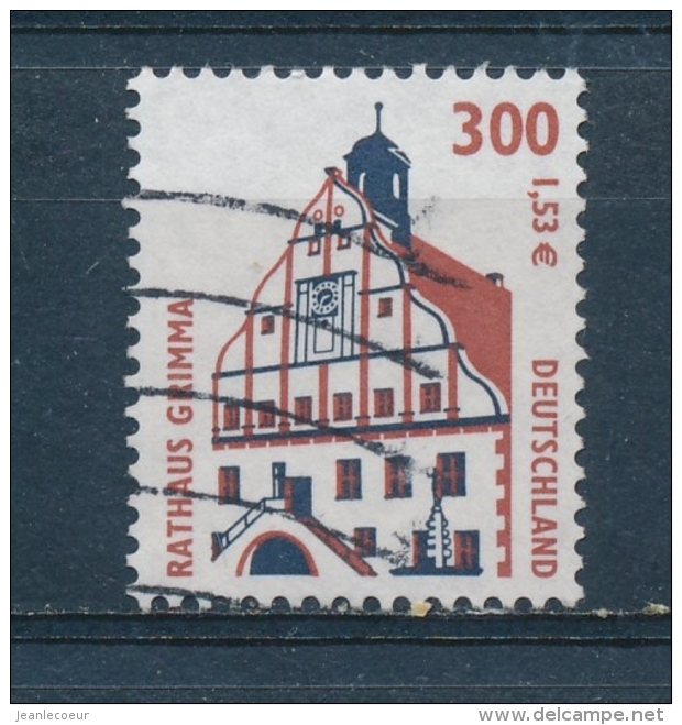 Duitsland/Germany/Allemagne/Deutschland 2000 Mi: 2141A  (Gebr/used/obl/o)(3532) - Used Stamps