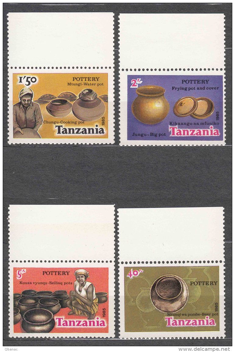Tanzania 1985 Mi#276-279 Mint Never Hinged - Tanzanie (1964-...)