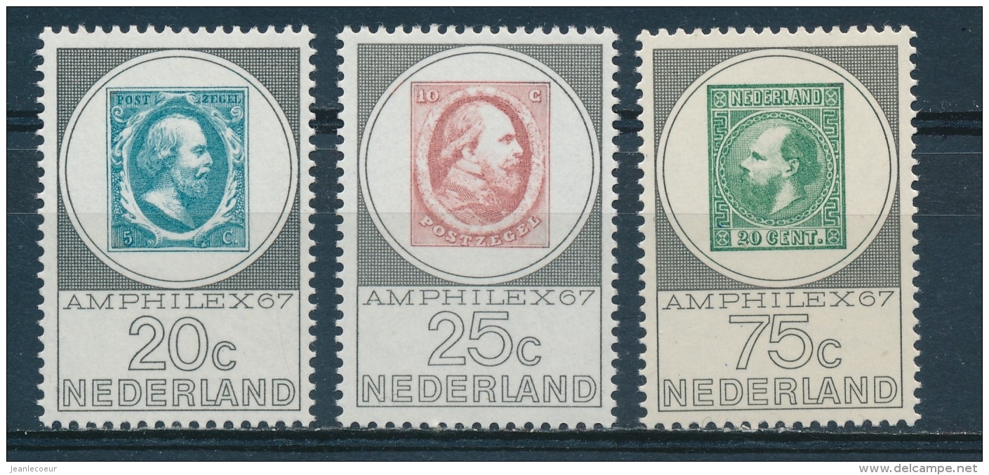 Nederland/Netherlands/Pays Bas/Niederlande 1967 Mi: 880-882 Nvph: 886-888 (PF/MNH/Neuf Sans Ch/**)(3534) - Ungebraucht