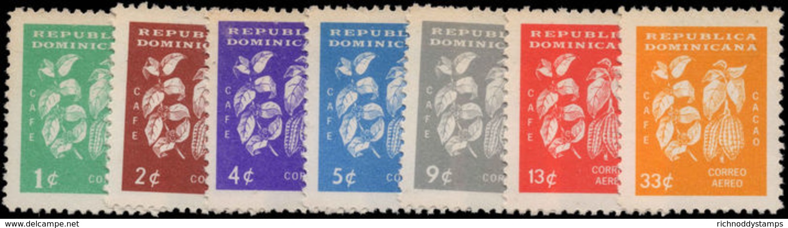Dominican Republic 1961 Coffee Plant Unmounted Mint. - Dominikanische Rep.