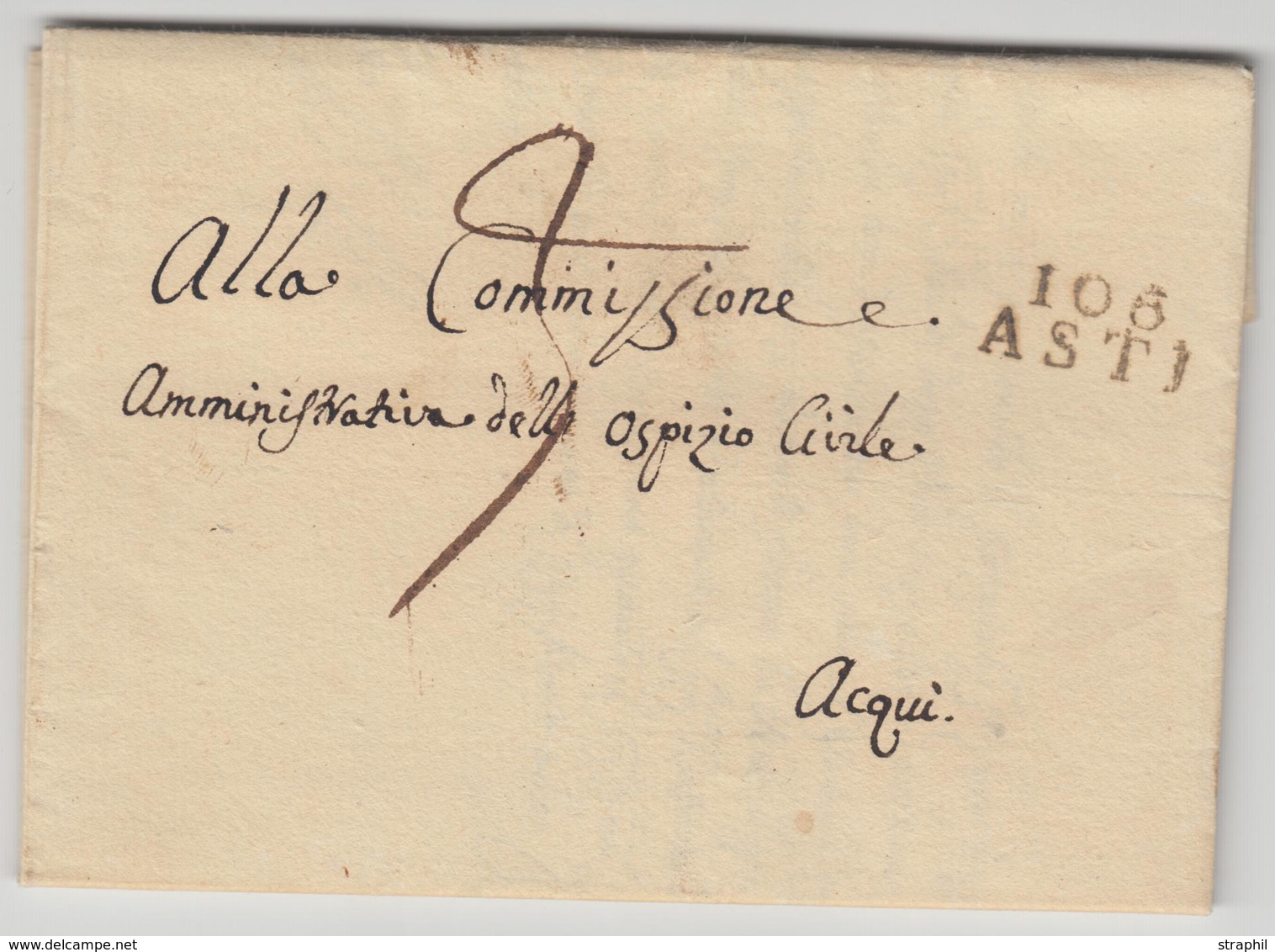 LAC 106 ASTI - 1811 - Pr Acqui - TB - 1801-1848: Précurseurs XIX