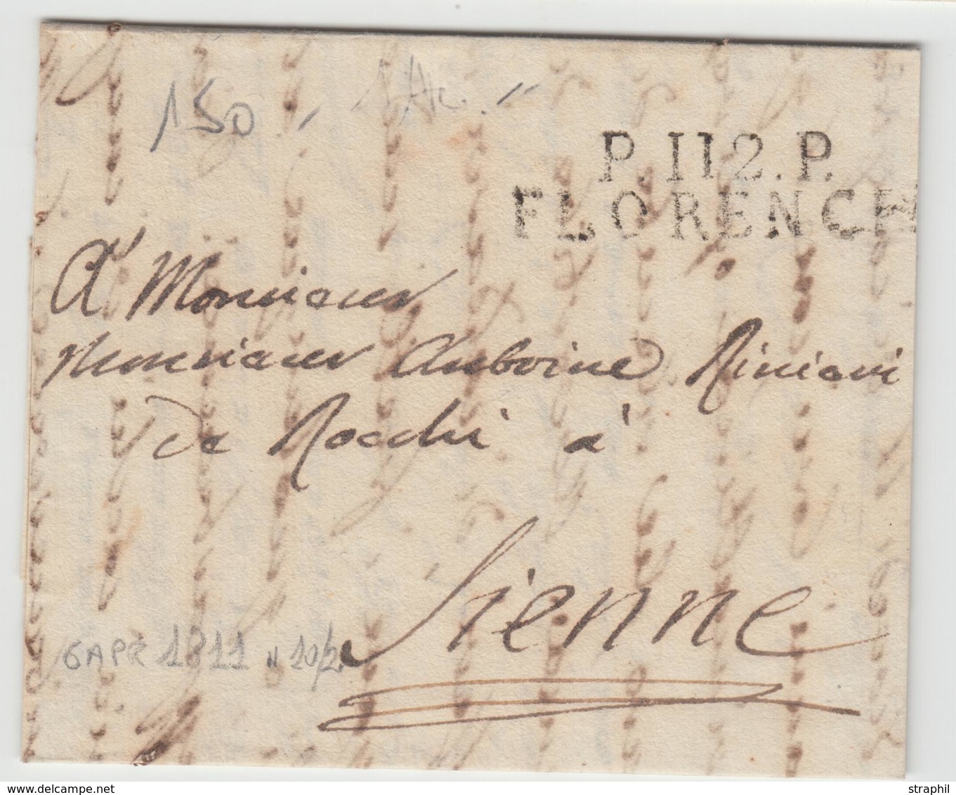 LAC P112P FLORENCE - 1811 - Pr Sienne - TB - 1801-1848: Precursors XIX