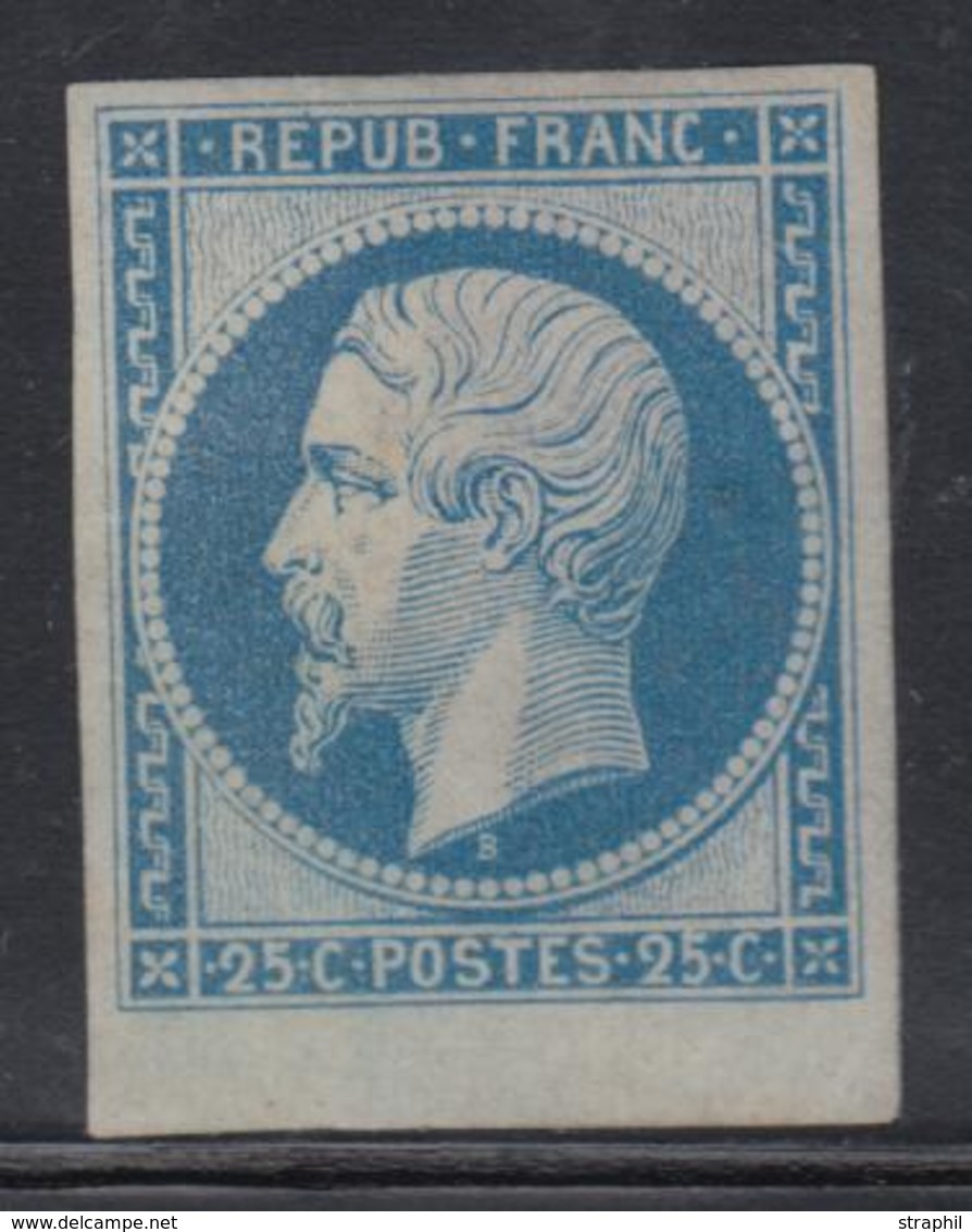 * N°10c - Réimpression - BDF - TB - 1852 Louis-Napoléon